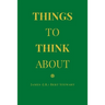 Things to Think About