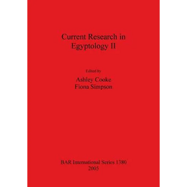 Current Research in Egyptology II: January 2001