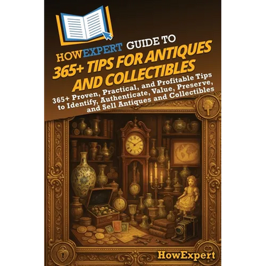HowExpert Guide to 365+ Tips for Antiques and Collectibles: 365+ Proven, Practical, and Profitable Tips to Identify, Authenticate, Value, Preserve, an