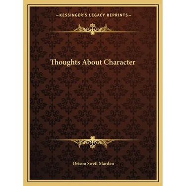Thoughts About Character
