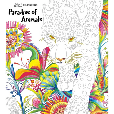 Paradise of Animals: Adult Coloring Book