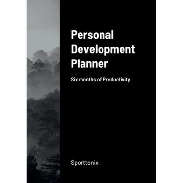 Personal Development Planner: Six months of Productivity