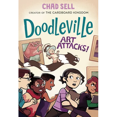 Doodleville #2: Art Attacks!: (A Graphic Novel)