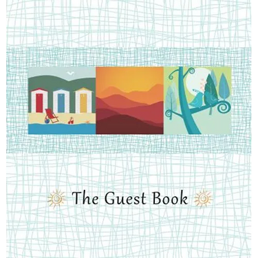 HARDCOVER GUEST BOOK, Comments Book, Visitors Book, Guest comment book, Vacation Home Guest Book, Beach House Guest Book, House Guest Book,: For Guest