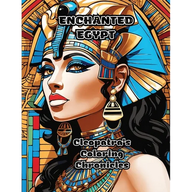 Enchanted Egypt: Cleopatra's Coloring Chronicles
