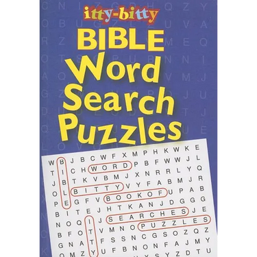 Itty-Bitty Bible Word Search Puzzles