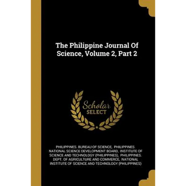 The Philippine Journal Of Science, Volume 2, Part 2