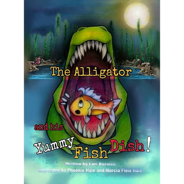 The Alligator and his Yummy Fish Dish