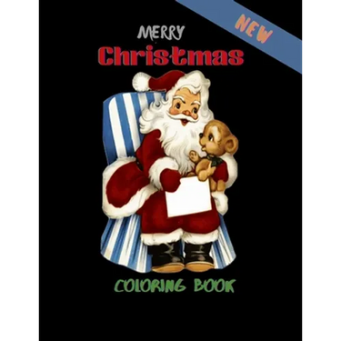 New Merry Christmas Coloring Book: A beautiful coloring book with Christmas designs With 100 Pages