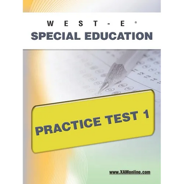 West-E Special Education Practice Test 1