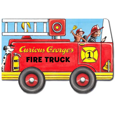 Curious George's Fire Truck (Mini Movers Shaped S)