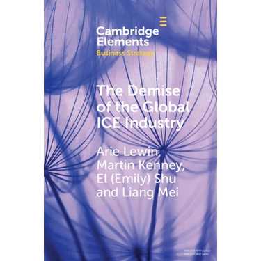 The Demise of the Global ICE Industry