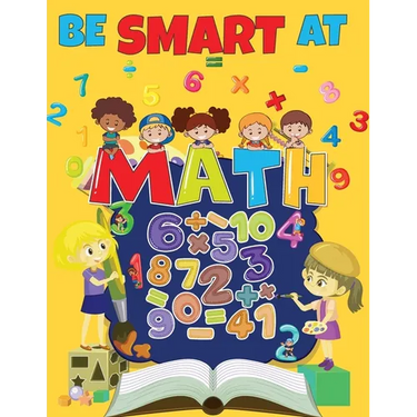 Math Activity Book for Little Kids: Math Activities for Kids, Activity Book for Children, Number, Tracing Math Activity Pages ( Colorful Book) Math Bo