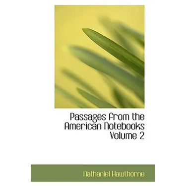 Passages from the American Notebooks Volume 2
