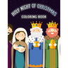 Holy Christmas Night Coloring Book: Religious Christmas Coloring Book for Kids Fun Children's Christmas Gift