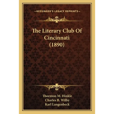 The Literary Club Of Cincinnati (1890)
