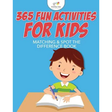 365 Fun Activities for Kids Matching & Spot the Difference Book
