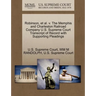 Robinson, et al. V. the Memphis and Charleston Railroad Company U.S. Supreme Court Transcript of Record with Supporting Pleadings