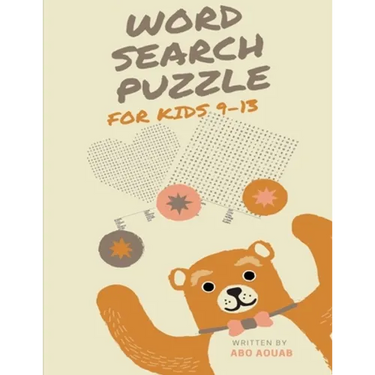 Word Search Puzzle For Kids 9-13