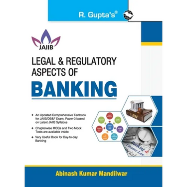 Legal & Regulatory Aspects of BANKING For JAIIB and Diploma in Banking & Finance Examination