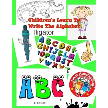 Children's Learn To Write The Alphabet