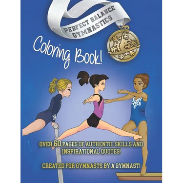 Perfect Balance Gymnastics Coloring Book