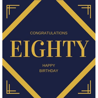Happy 80th Birthday Guest Book (Hardcover): Happy 80th Birthday Guest book, party and birthday celebrations decor, memory book, eighty birthday, happy