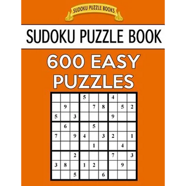 Sudoku Puzzle Book, 600 EASY Puzzles: Single Difficulty Level For No Wasted Puzzles