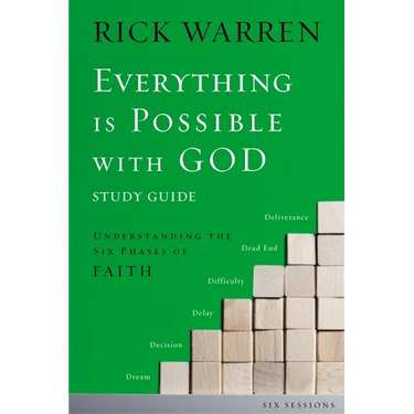 Everything Is Possible with God Bible Study Guide: Understanding the Six Phases of Faith