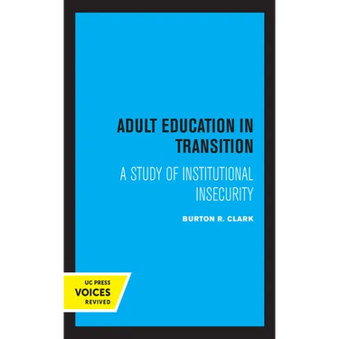 Adult Education in Transition: A Study of Institutional Insecurity