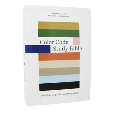Color Code Study Bible, Revealing God's Truth Color by Color (Nkjv, Hardcover, Red Letter)