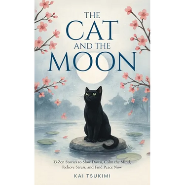 The Cat and The Moon - 33 Zen Stories: Slow Down, Calm the Mind, Relieve Stress, and Find Peace Now - Includes Reflections for Beginners