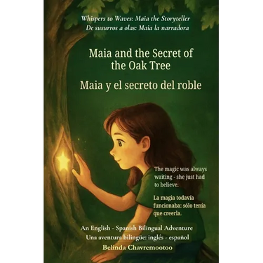 Maia and the Secret of the Oak Tree (An English - Spanish Bilingual Adventure): The magic was always waiting - she just had to believe