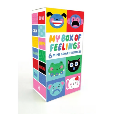 My Box of Feelings (a Hello!lucky Book): 6 Mini Board Books!