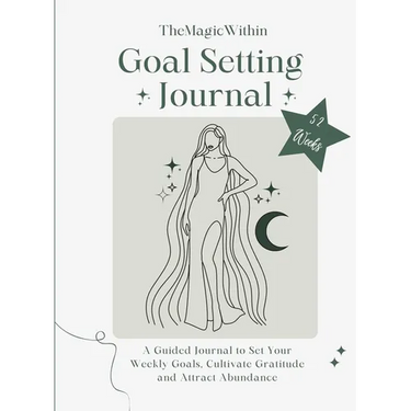 Goal Setting Journal: A Guided Journal to Set your Weekly Goals, Cultivate Gratitude and Attract Abundance