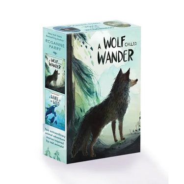 Rosanne Parry "Voice of the Wilderness" 2-Book Box Set: A Wolf Called Wander, a Whale of the Wild