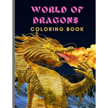 World of Dragon: Coloring Book (Dover Coloring Books)