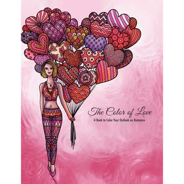 The Color of Love Valentine's Day Coloring Book