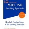 MTEL Reading Specialist: One Full Practice Exam - Free Online Tutoring - Updated Exam Questions