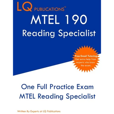 MTEL Reading Specialist: One Full Practice Exam - Free Online Tutoring - Updated Exam Questions