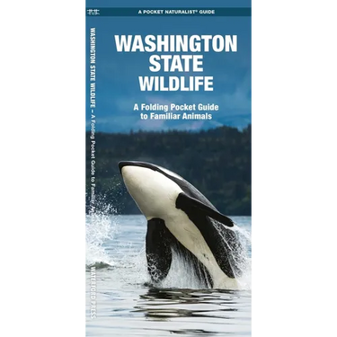 Washington State Wildlife: A Folding Pocket Guide to Familiar Animals