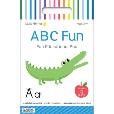 ABC Fun: Fun Educational Activity Pad with Carry Handle