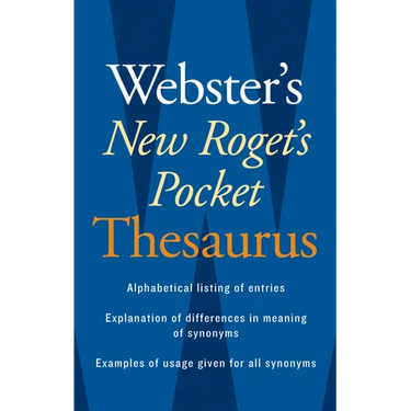 Webster's New Roget's Pocket Thesaurus