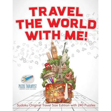 Travel The World with Me! Sudoku Original Travel Size Edition with 240 Puzzles