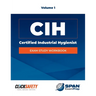 Certified Industrial Hygienist (Cih) Exam Study Workbook Vol 1: Revised