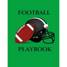 Football Playbook: 100 Page Football Coach Notebook with Field Diagrams to Creating Drills, Draw Up Plays, and Scouting!
