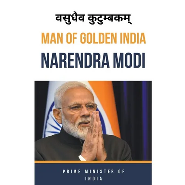 Man Of Golden India "Narendra Modi"