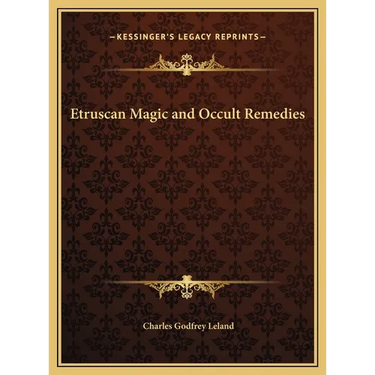 Etruscan Magic and Occult Remedies