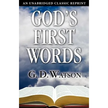 God's First Words
