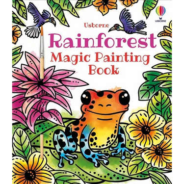Rainforest Magic Painting Book